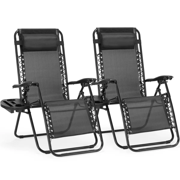 Zero Gravity Portable Recliner Camping Patio Outdoor