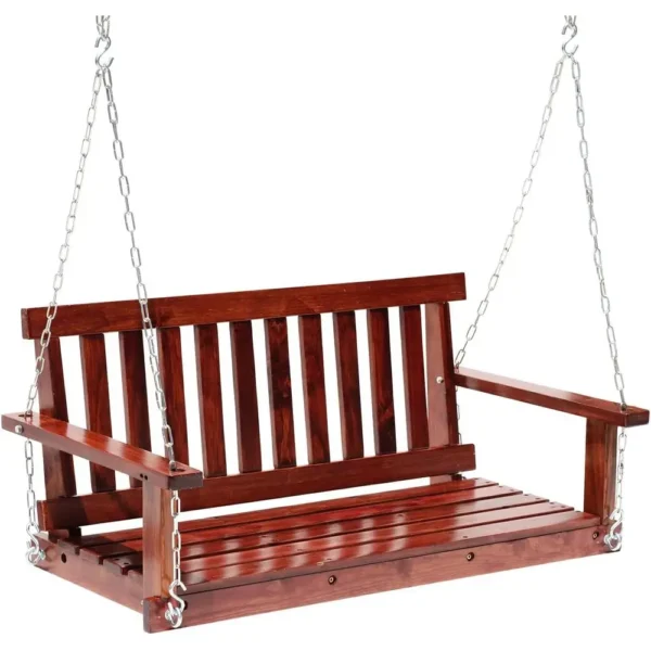 Outdoor Wooden Porch Swing 4t Patio Porch Swing