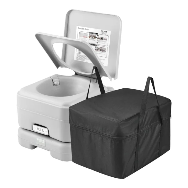 Portable Toilet for Camping Porta Potty Push-Button